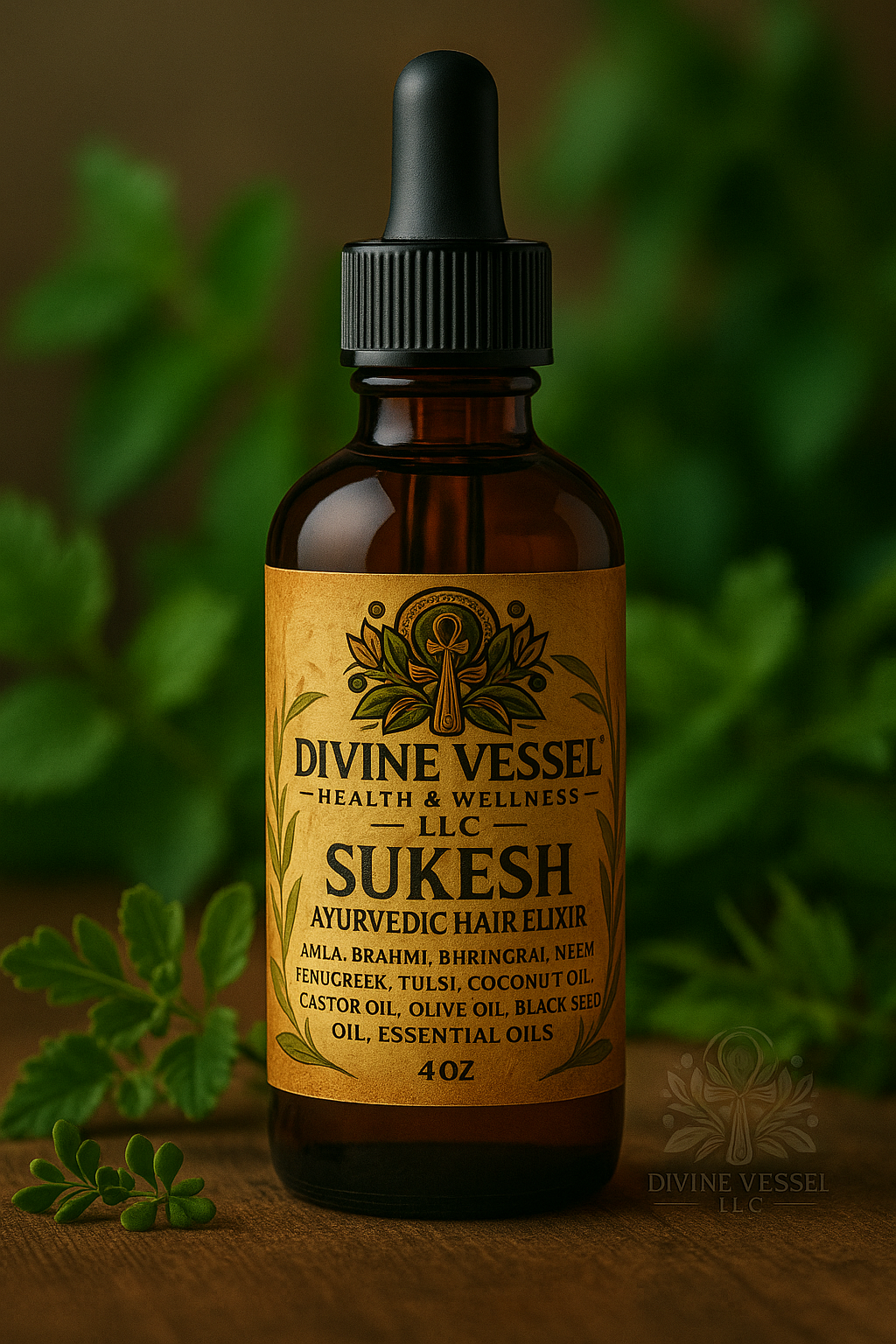 Divine Vessel Hair Care collection
